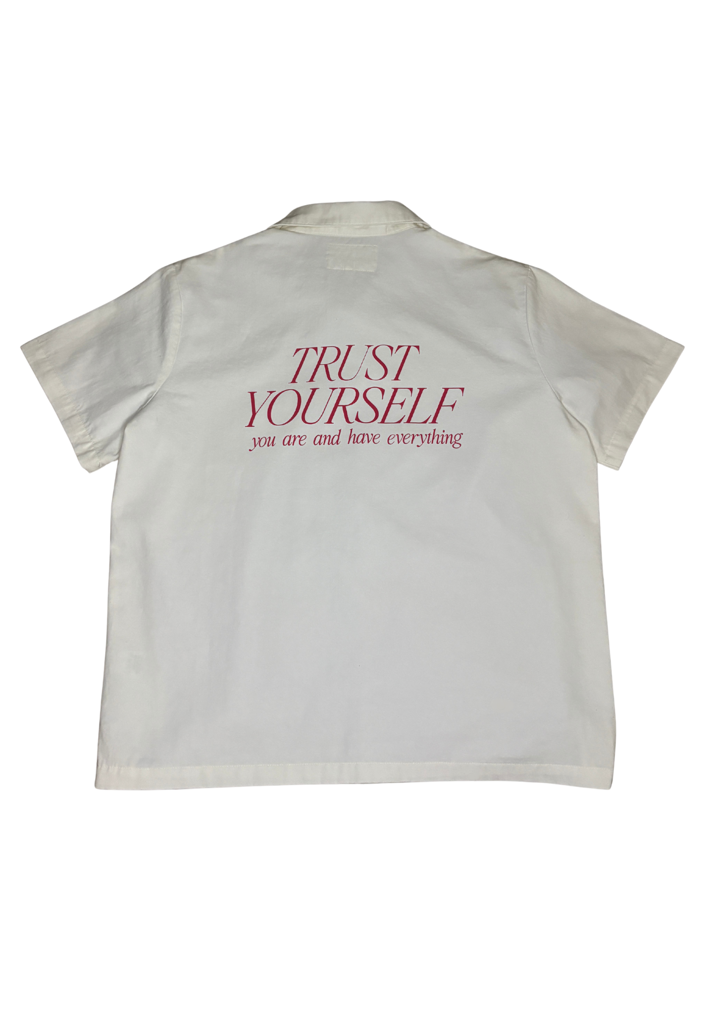 Trust Yourself Button Shirt