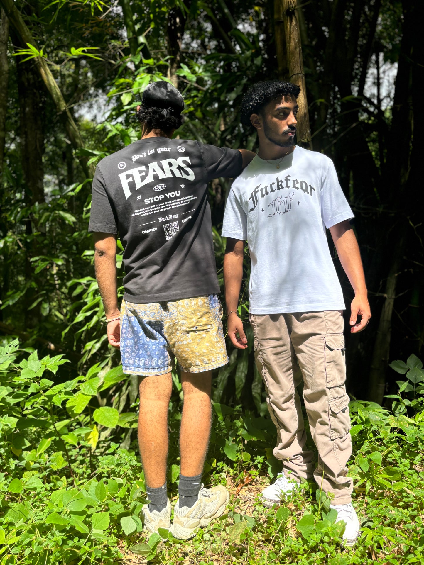 Don't Let Your Fears Stop You White Tee