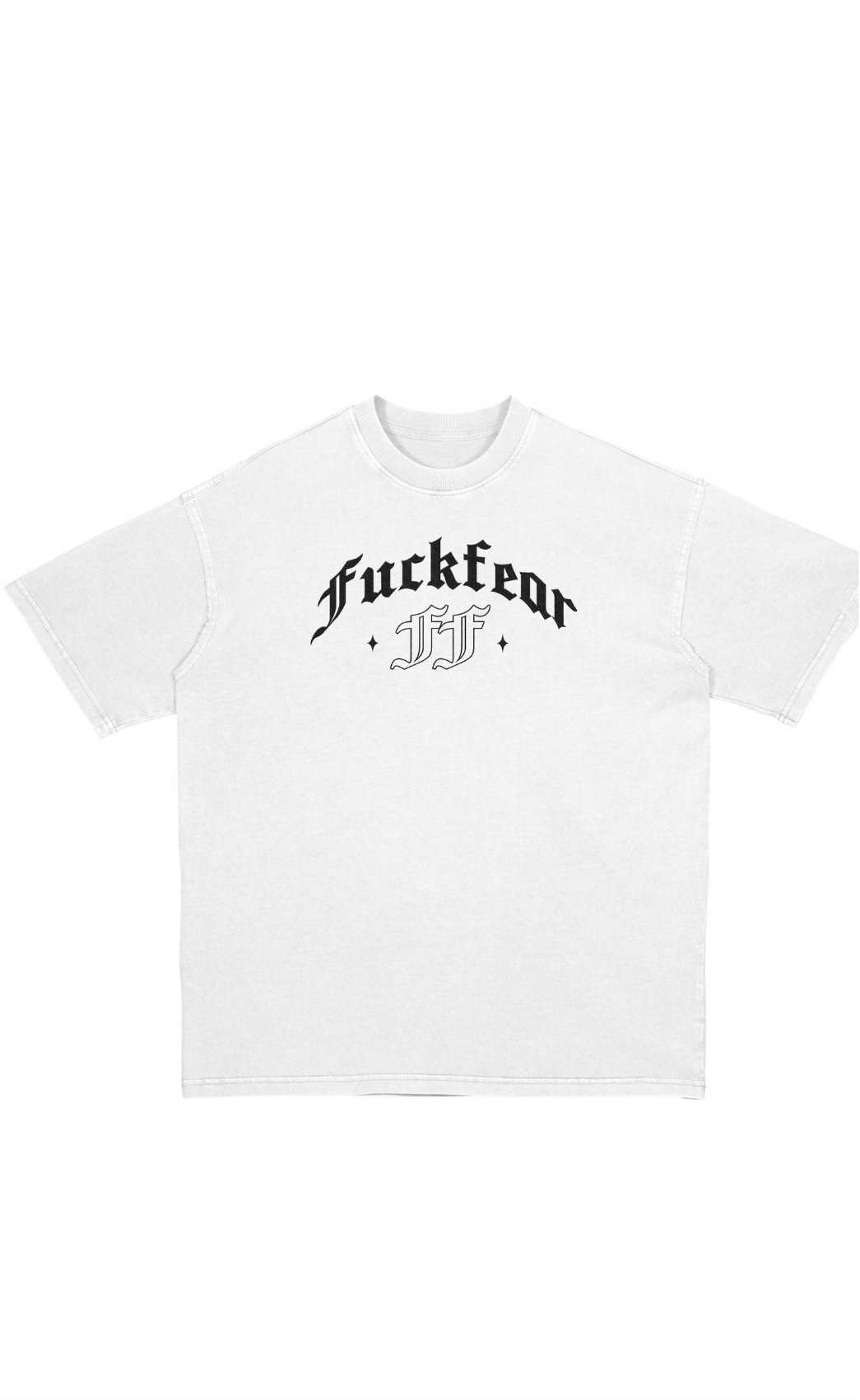 Don't Let Your Fears Stop You White Tee