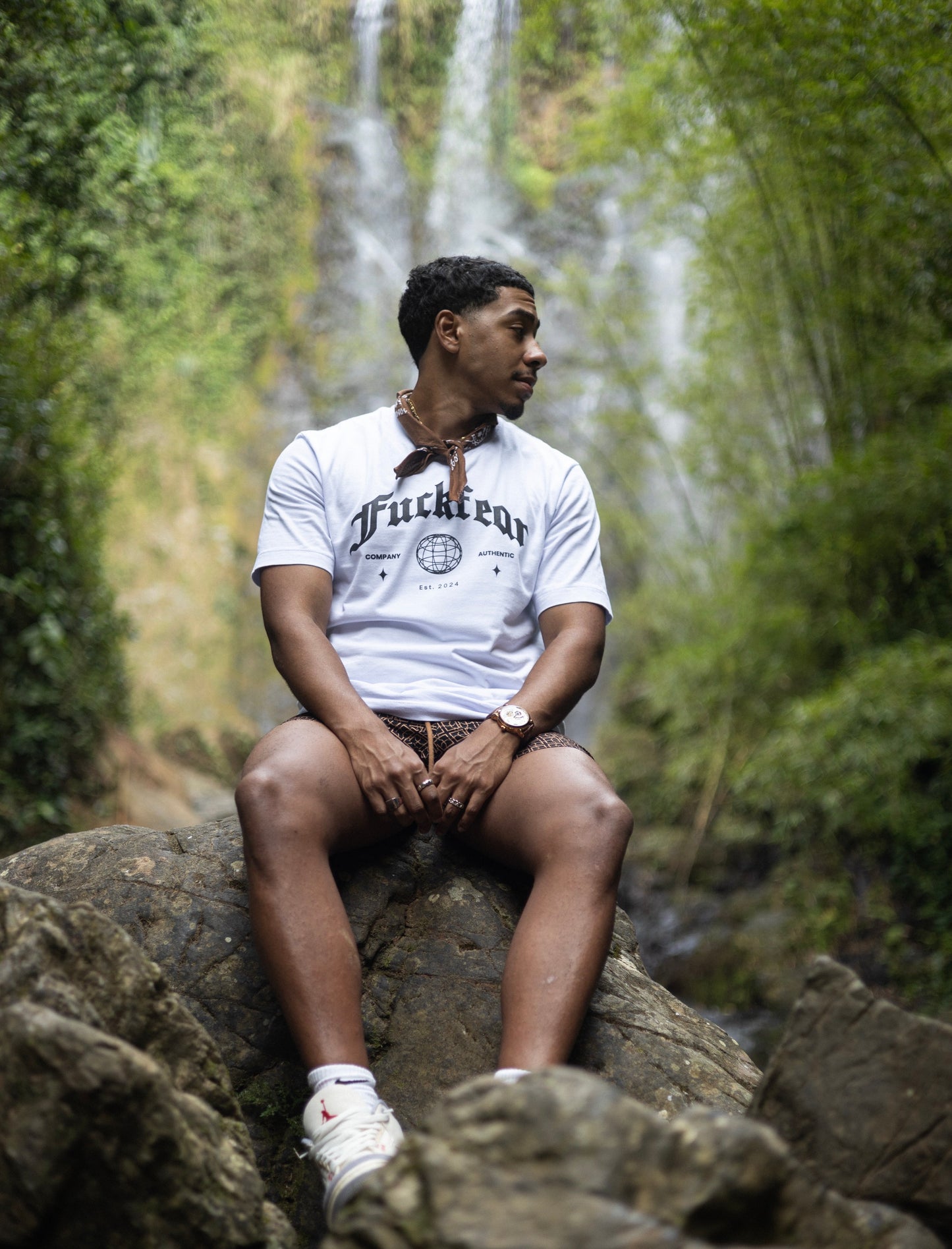 Fuckfear white Tee